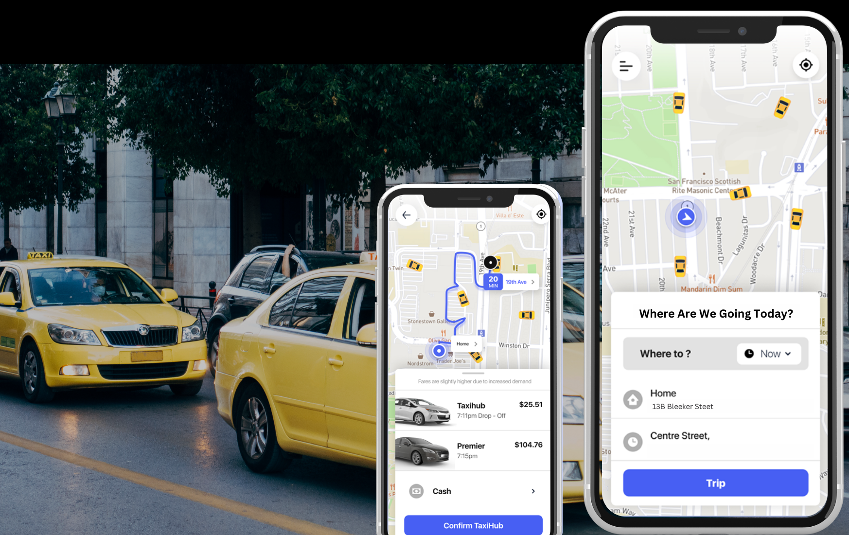 Taxi Booking App