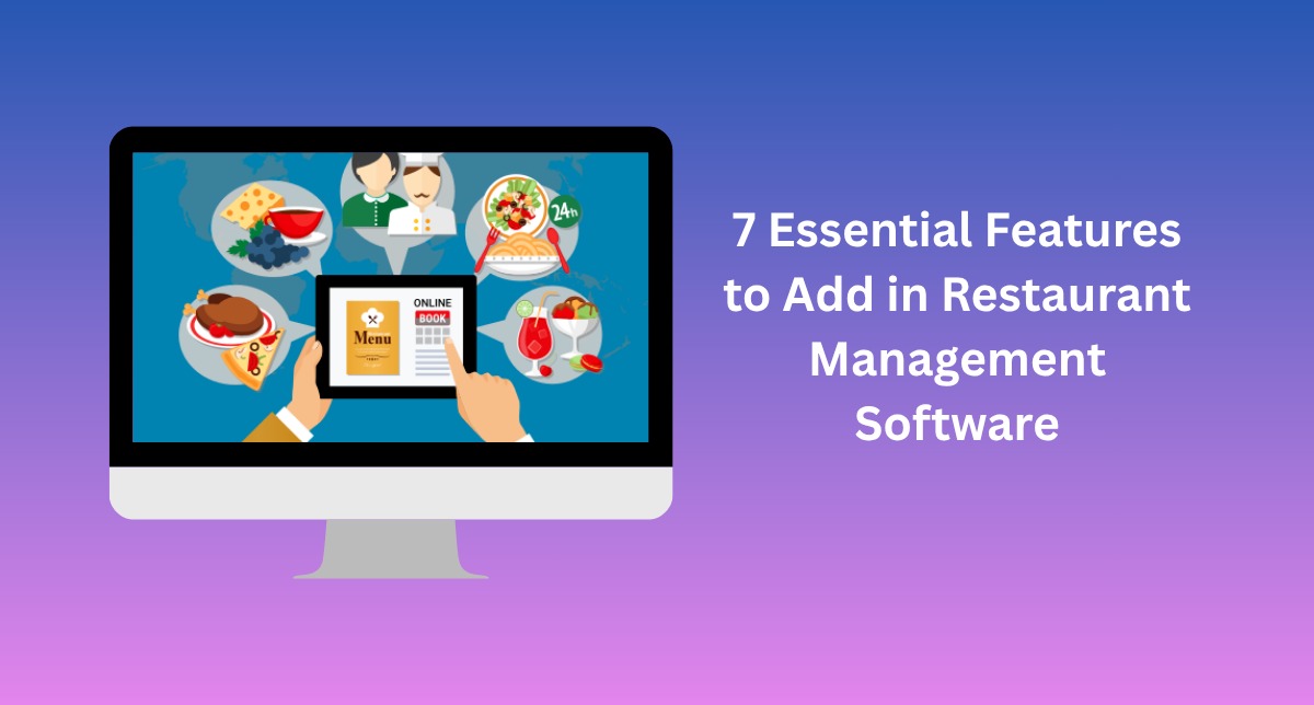 Restaurant Management Software Features